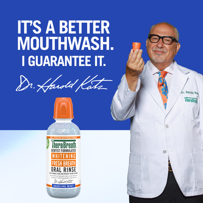Whitening Fresh Breath Oral Rinse - Dazzling Mint