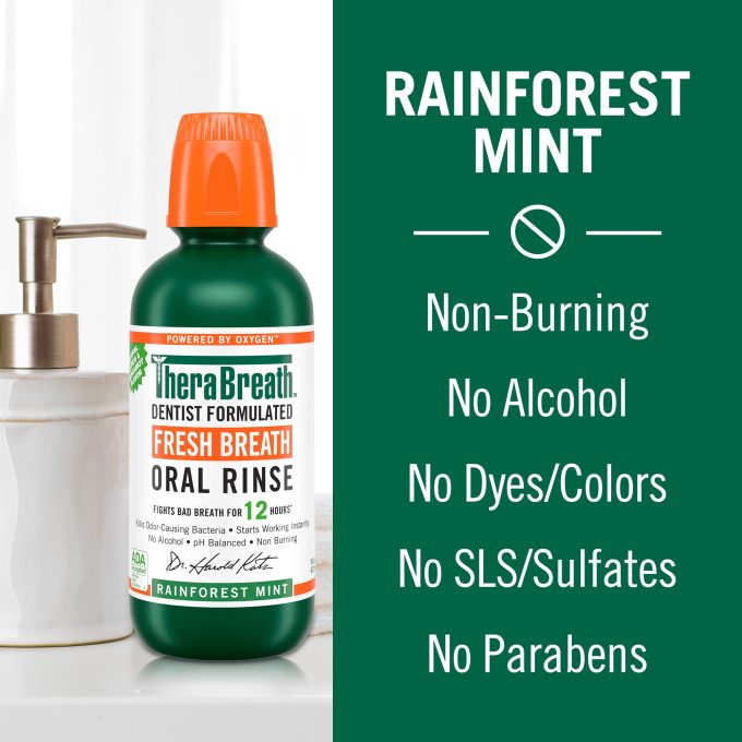 Fresh Breath Oral Rinse - Rainforest Mint