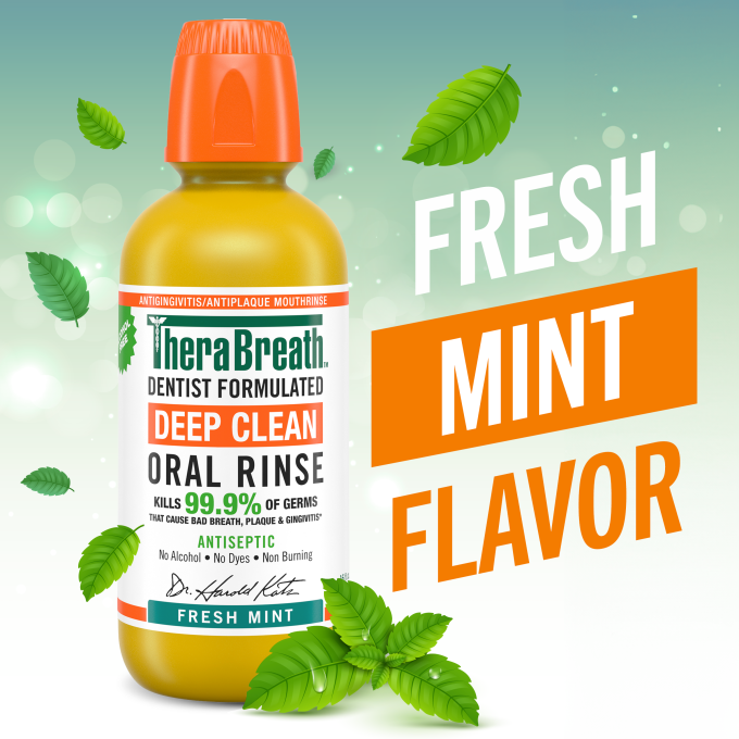 Deep Clean Oral Rinse - Fresh Mint