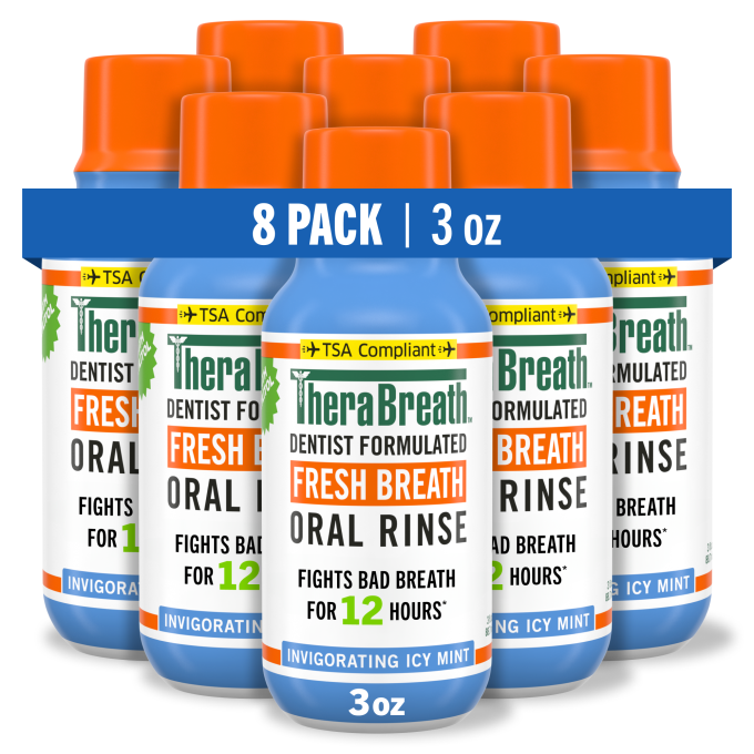 Fresh Breath Oral Rinse - Invigorating Icy Mint
