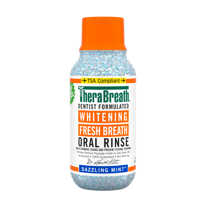 Whitening Fresh Breath Oral Rinse - Dazzling Mint