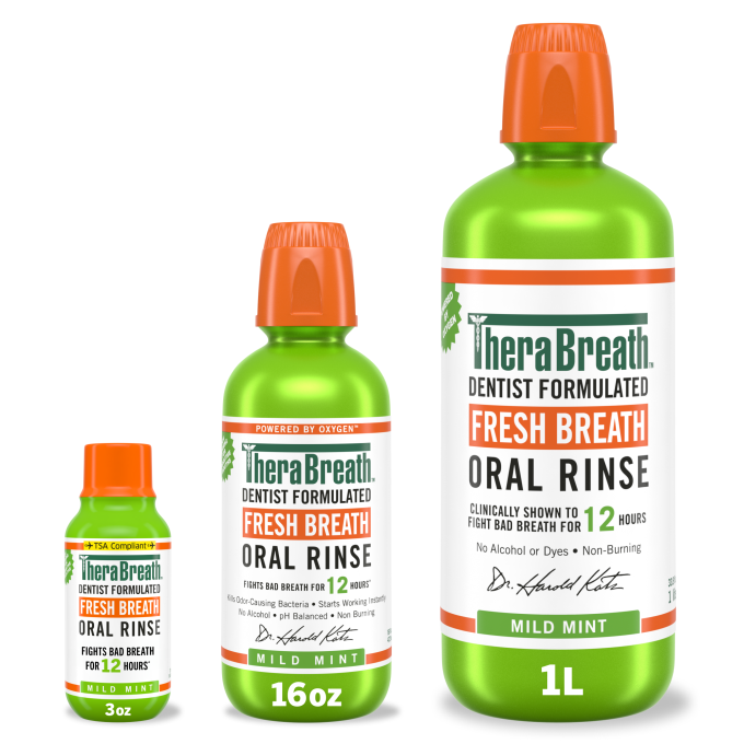 Fresh Breath Oral Rinse - Mild Mint