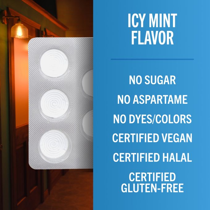 Chewing Gum, Invigorating Icy Mint Flavor