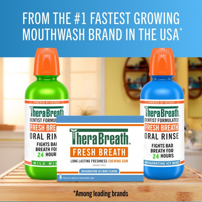 Chewing Gum, Invigorating Icy Mint Flavor