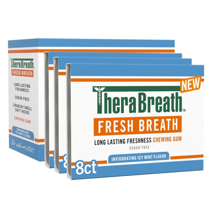 Chewing Gum, Invigorating Icy Mint Flavor