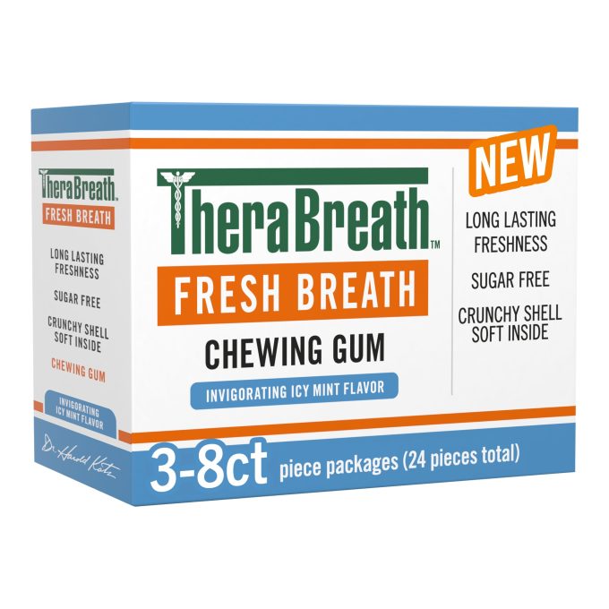 Chewing Gum, Invigorating Icy Mint Flavor